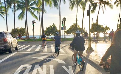 ホノルルに登場した新サービス バイクシェア「Biki Bike」