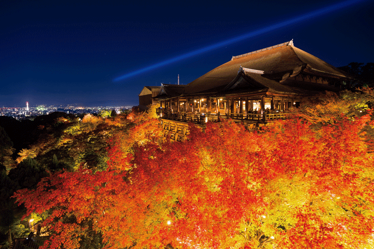 京都、清水寺
