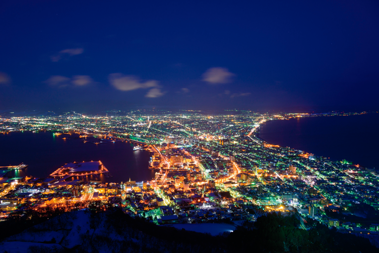 函館、函館山からの夜景