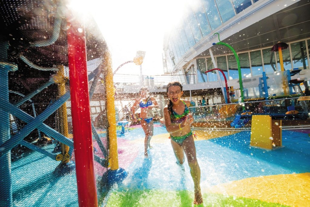 子供達に大人気の「スプラッシュアウェイベイ」