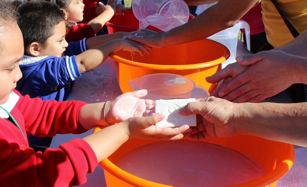 リサイクル石鹸が、世界の子供達を救います