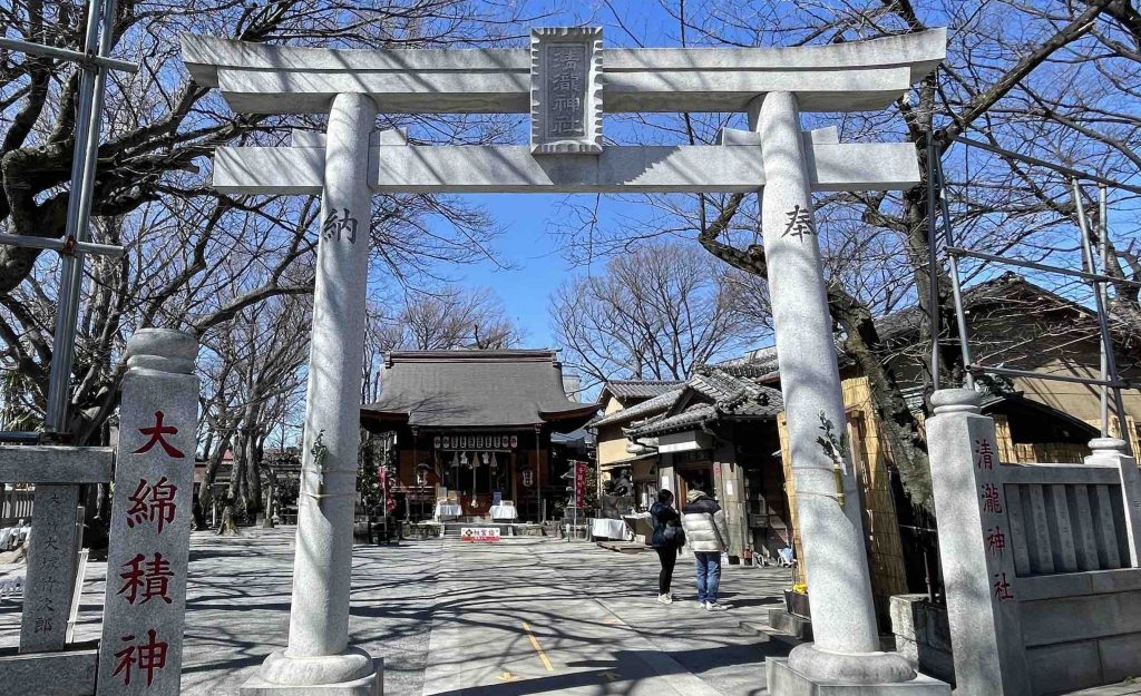 浦安三社の一つ、清瀧神社