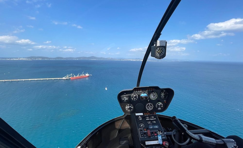 上空から楽しむ360度の沖縄の自然美