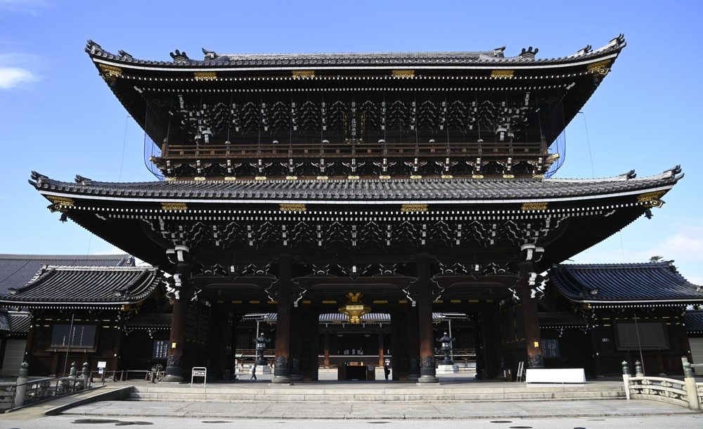 【洛中エリア】東本願寺、西本願寺を含む京都の中心部