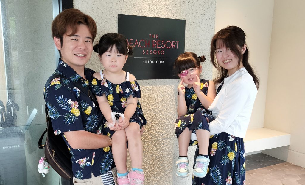 契約後初の沖縄旅行でザ・ビーチリゾート瀬底へ